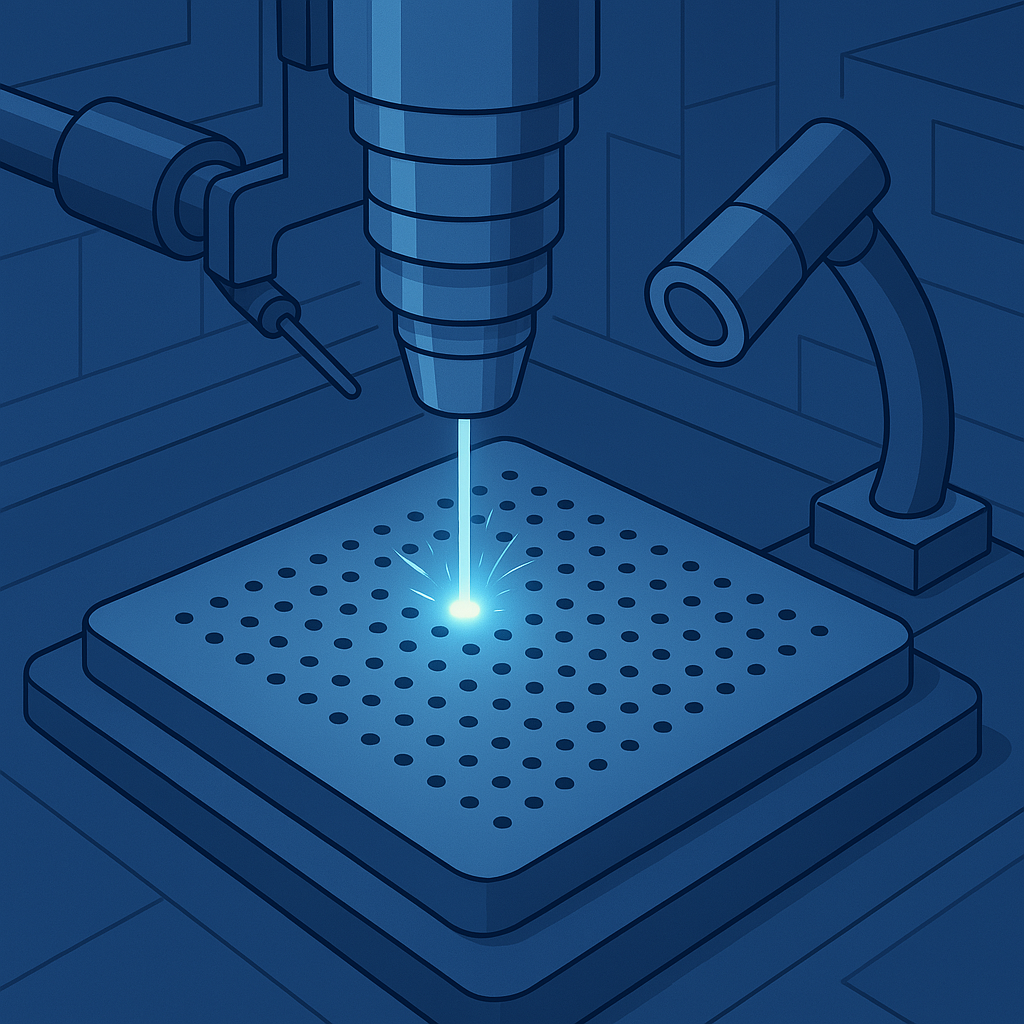 エキシマレーザの微細加工