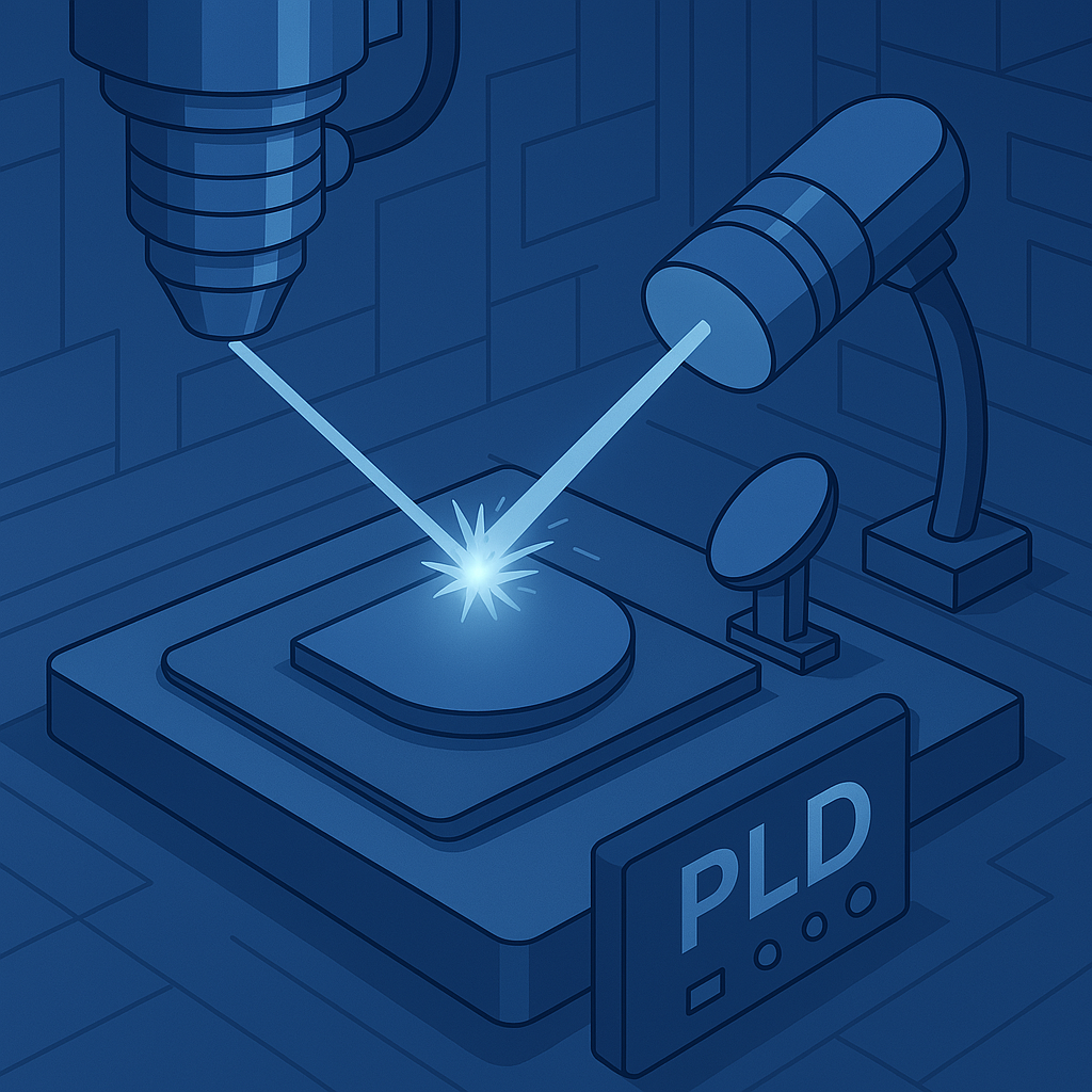 エキシマレーザのパルスレーザ堆積