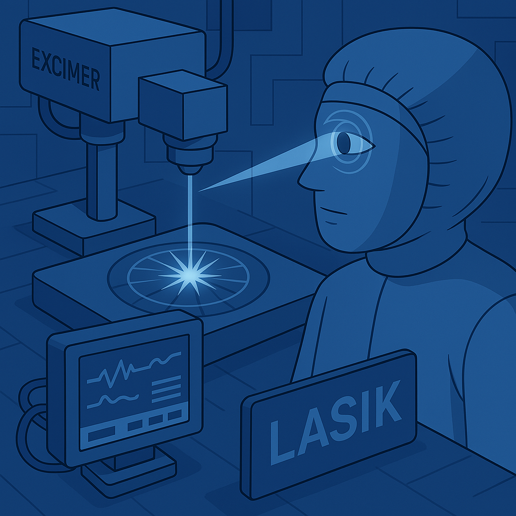 エキシマレーザの眼科手術