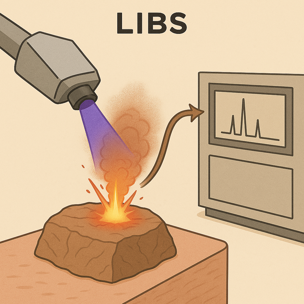 エキシレーザによる誘起ブレークダウン分光