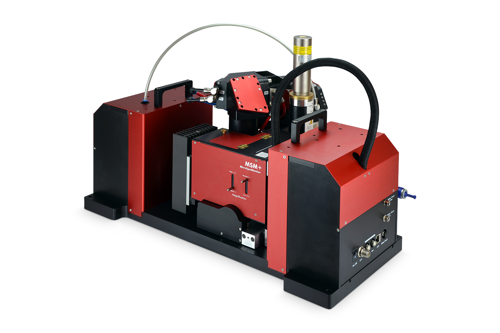 高輝度レーザ用マイクロスポットモニタ